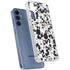 Disney Mickey Mouse Face Pattern Galaxy A35 5G Clear Case